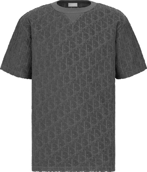 dior oblique t shirt black|Dior oblique jacquard.